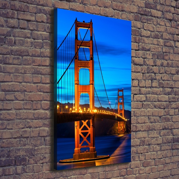 Canvas print San Francisco bridge