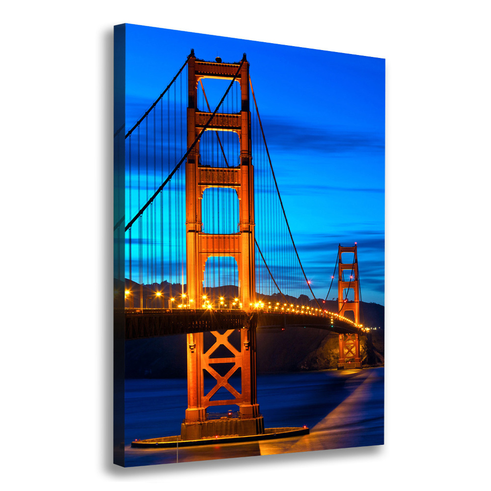 Canvas print San Francisco bridge