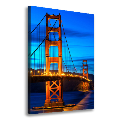 Canvas print San Francisco bridge