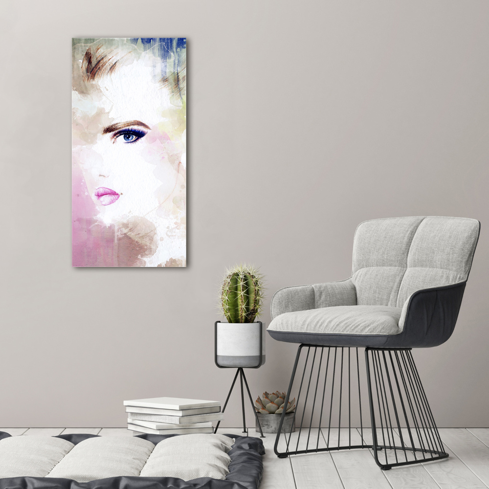 Canvas print Abstraction woman