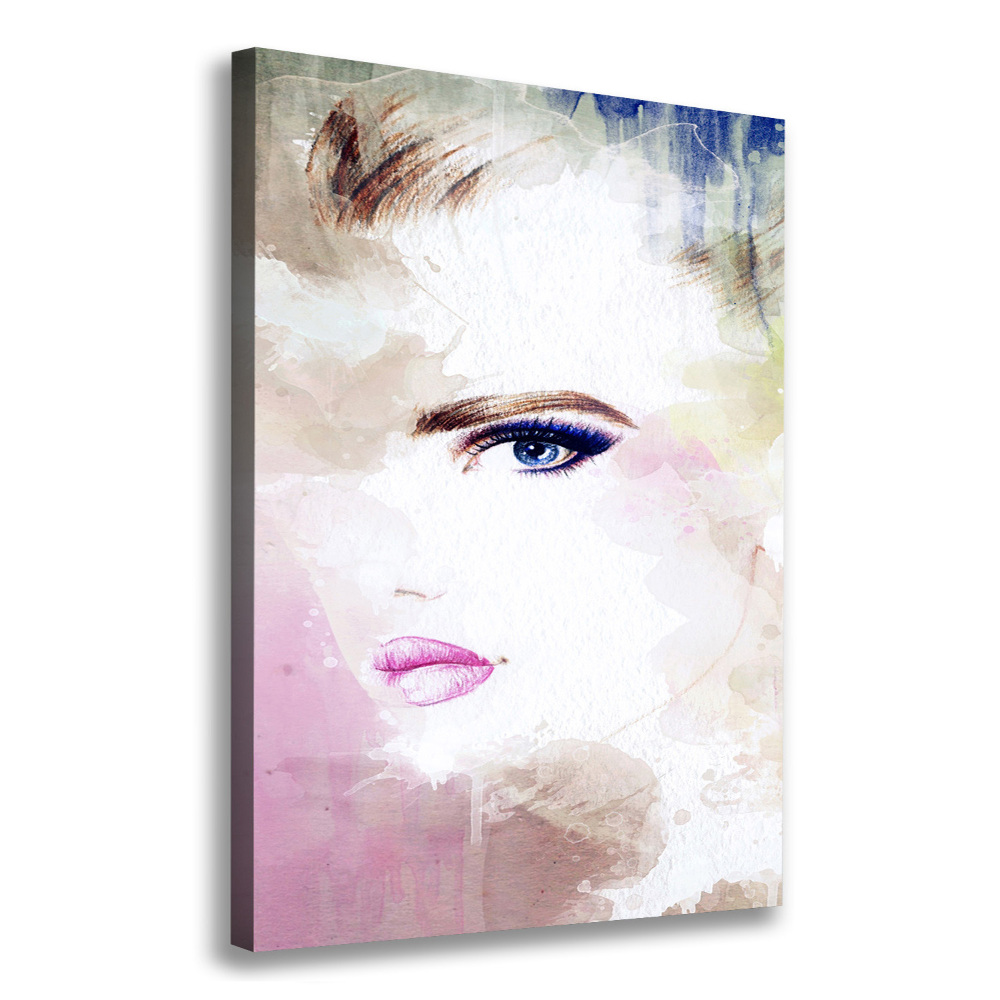 Canvas print Abstraction woman