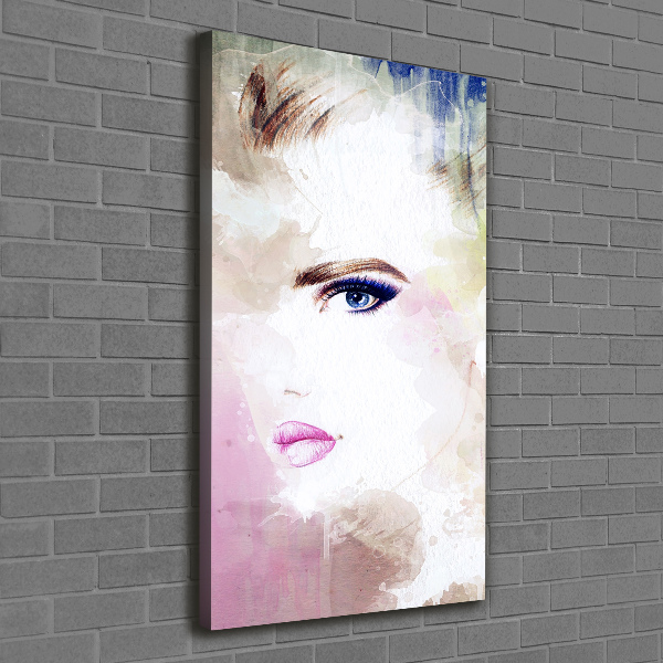 Canvas print Abstraction woman