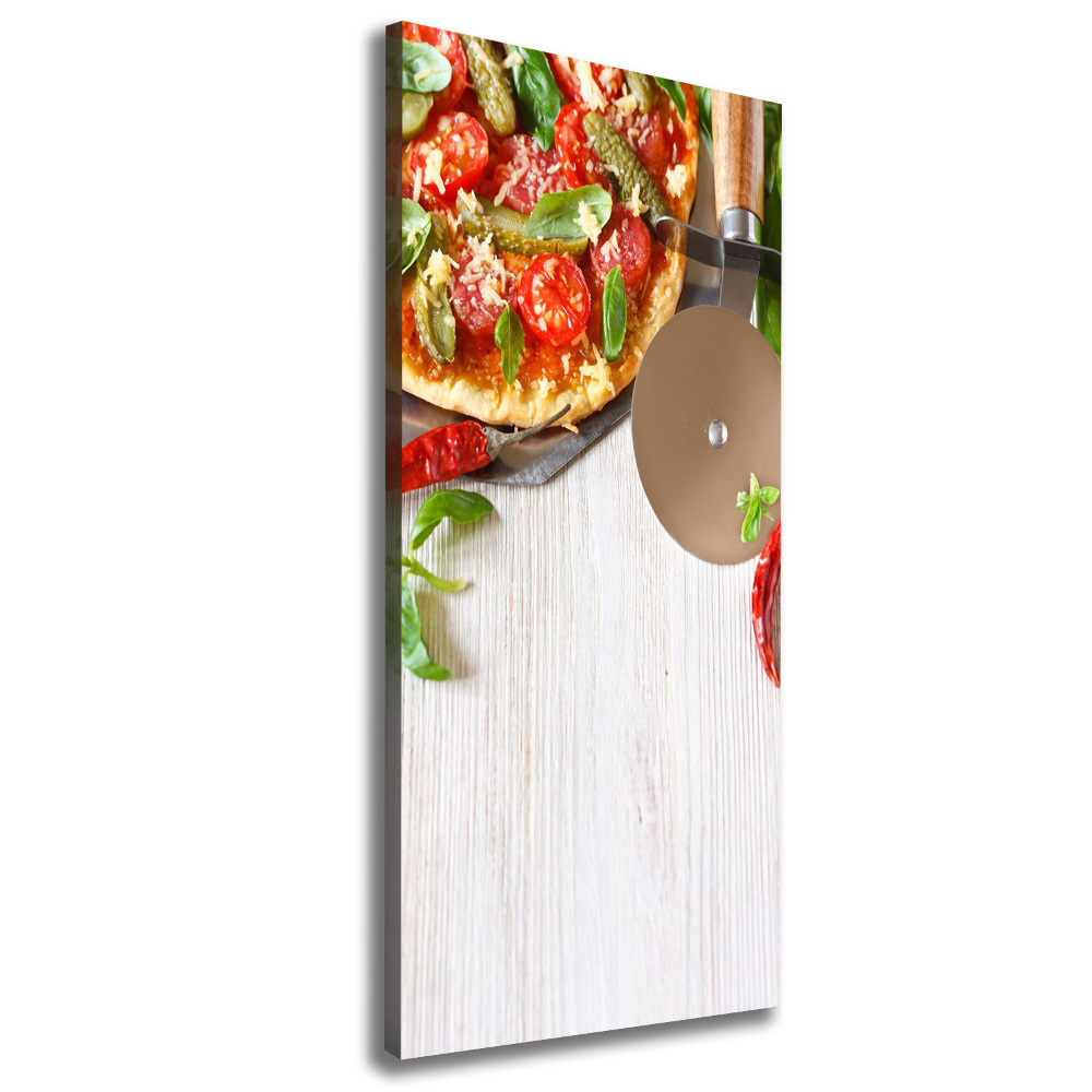 Canvas wall art Pizza