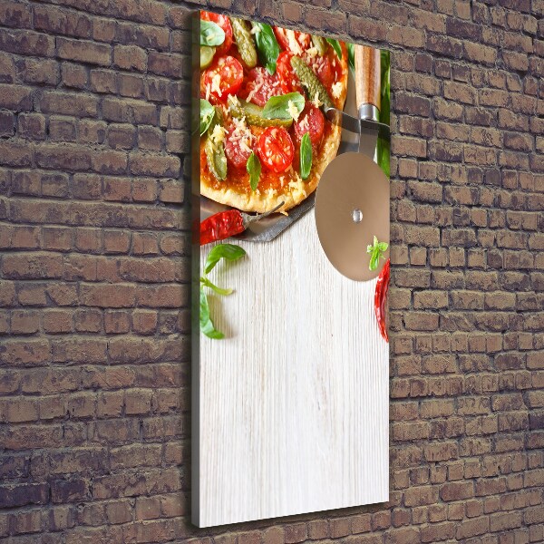 Canvas wall art Pizza