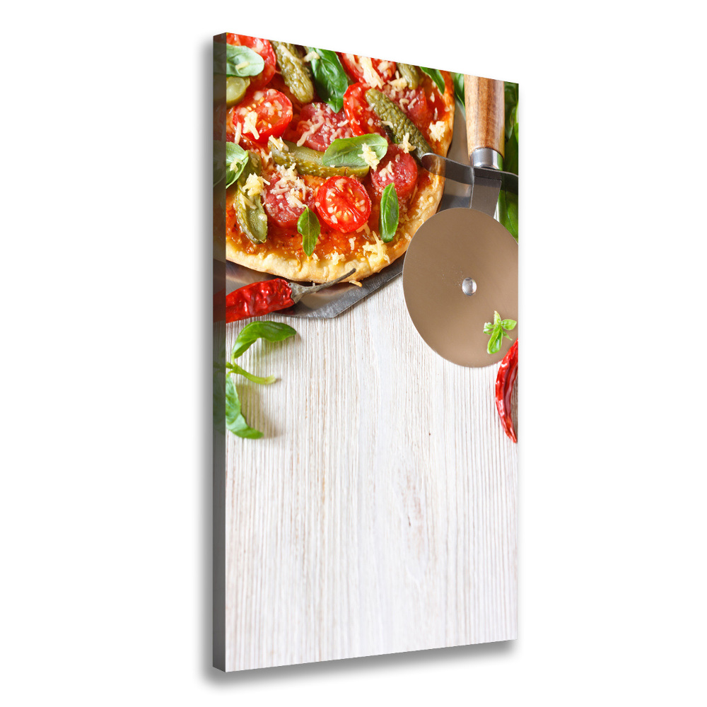 Canvas wall art Pizza