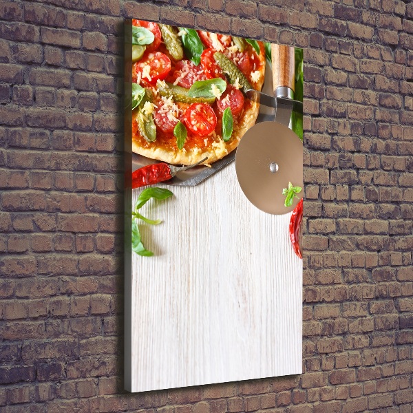 Canvas wall art Pizza