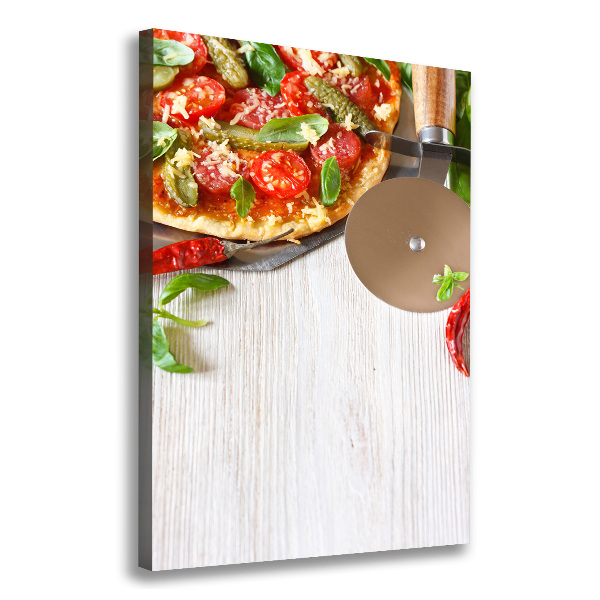 Canvas wall art Pizza