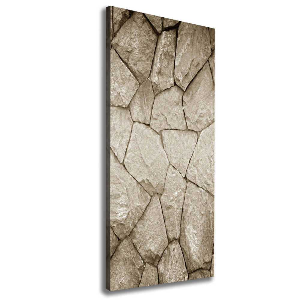 Wall canvas art Stone wall