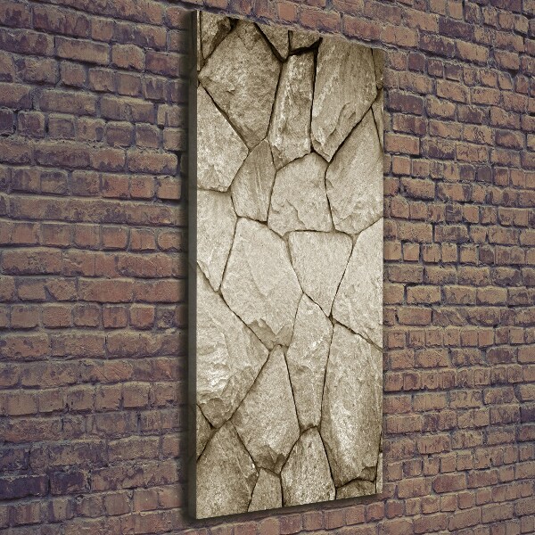 Wall canvas art Stone wall