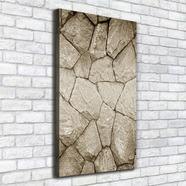 Wall canvas art Stone wall