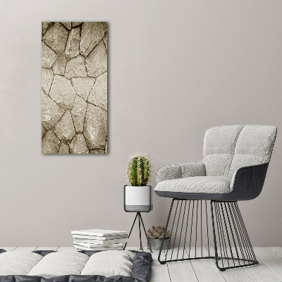 Wall canvas art Stone wall