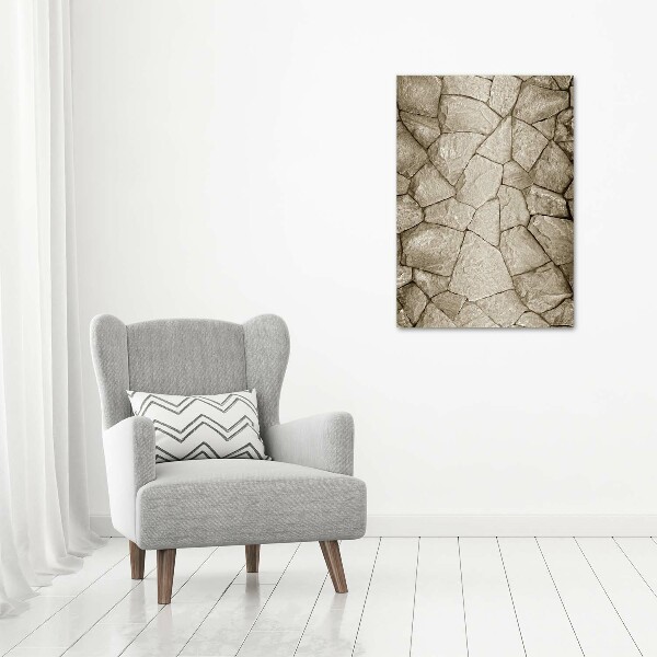 Wall canvas art Stone wall