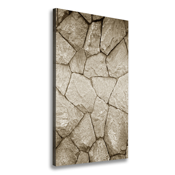 Wall canvas art Stone wall