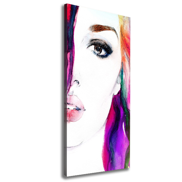 Canvas print Abstraction woman