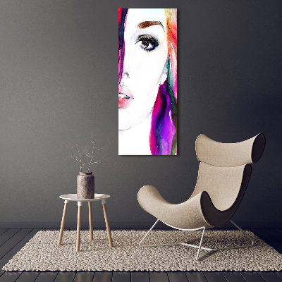 Canvas print Abstraction woman