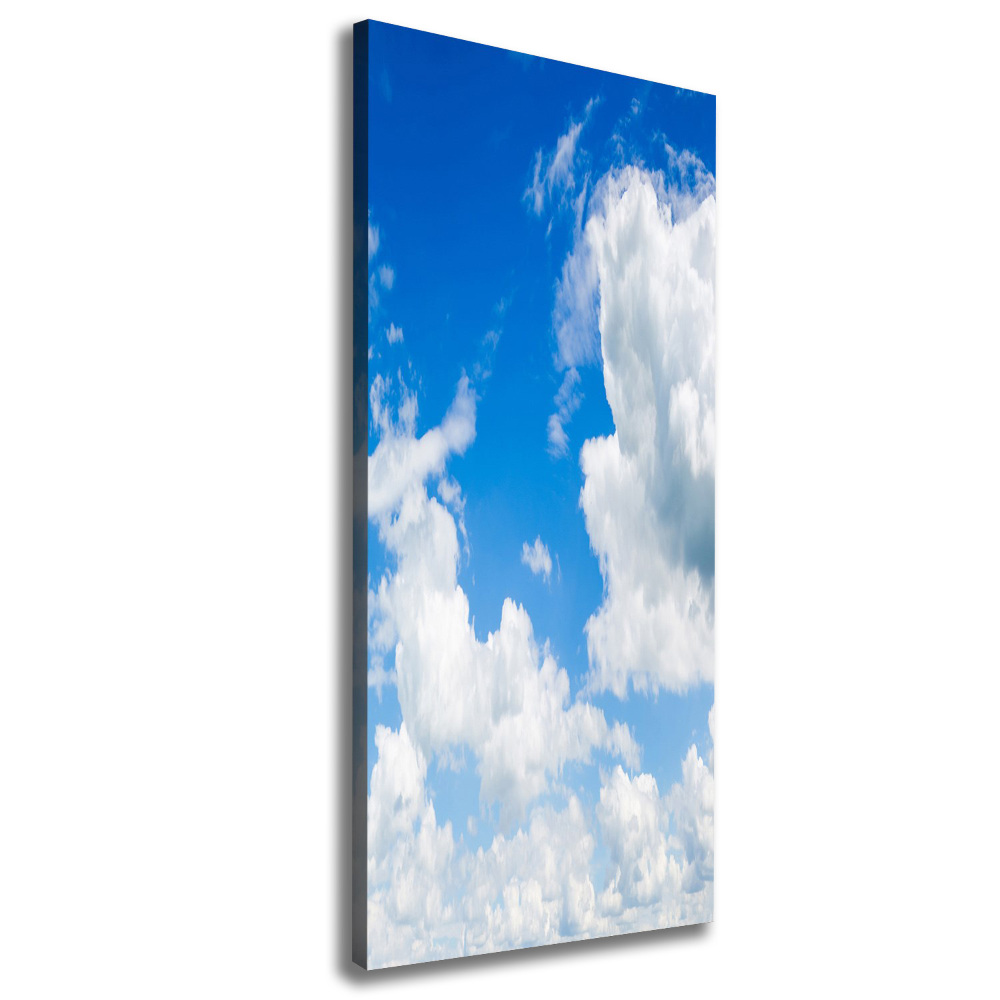 Canvas print Clouds in the sky