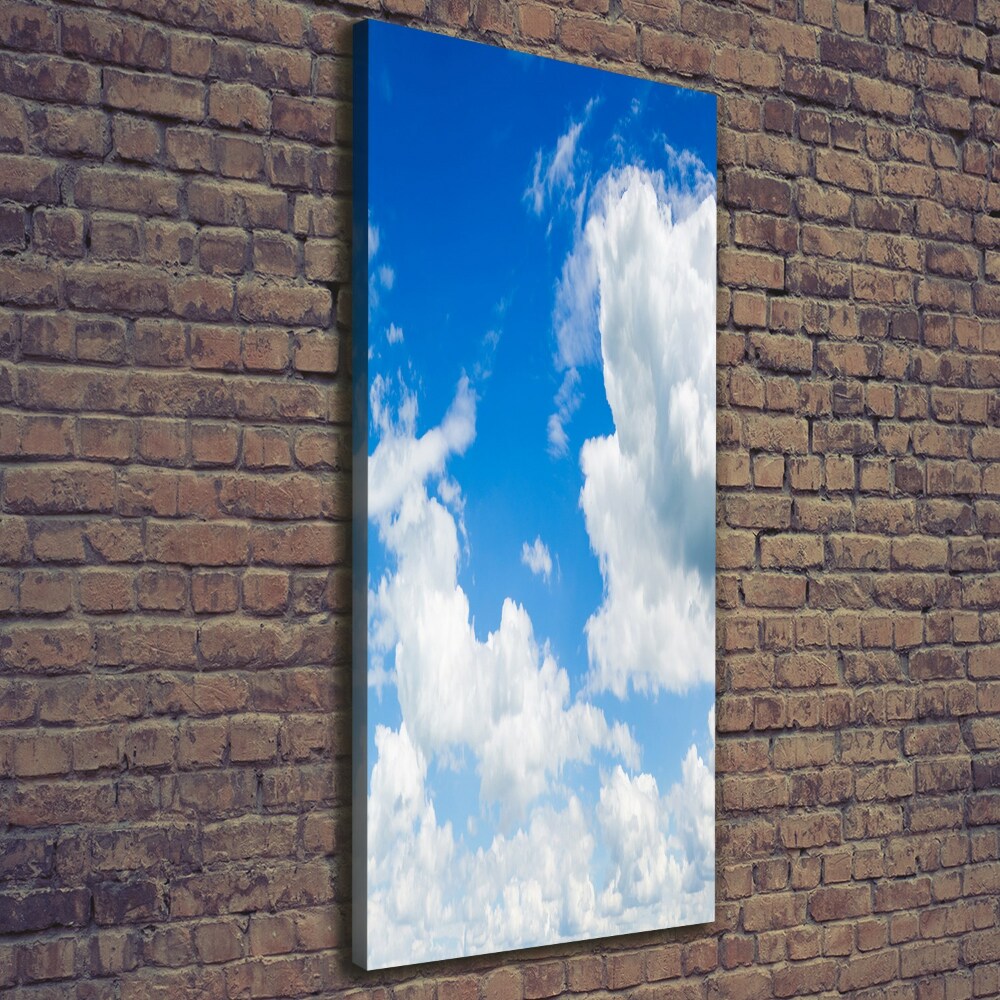 Canvas print Clouds in the sky