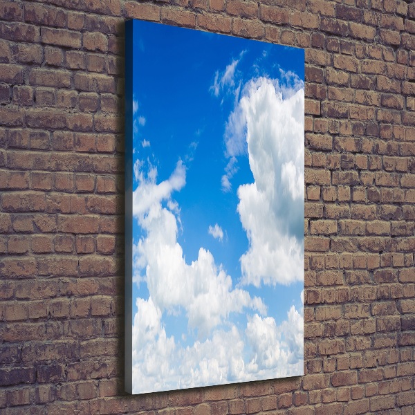 Canvas print Clouds in the sky