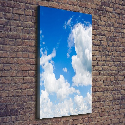 Canvas print Clouds in the sky