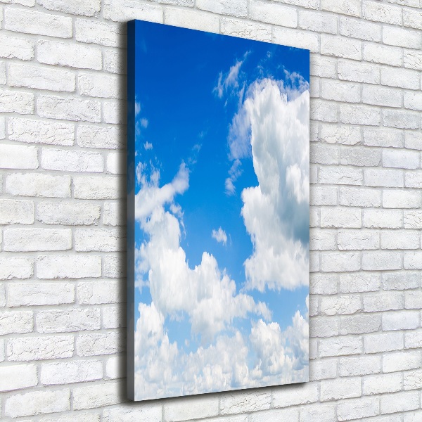 Canvas print Clouds in the sky