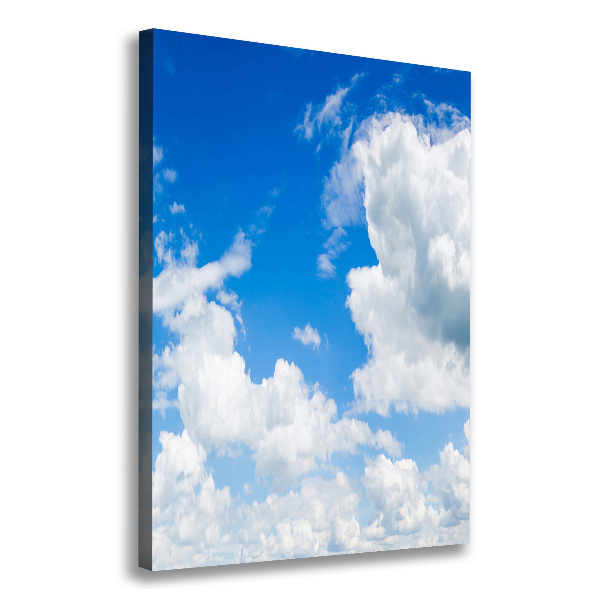 Canvas print Clouds in the sky