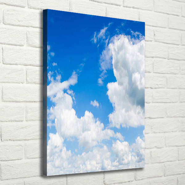 Canvas print Clouds in the sky