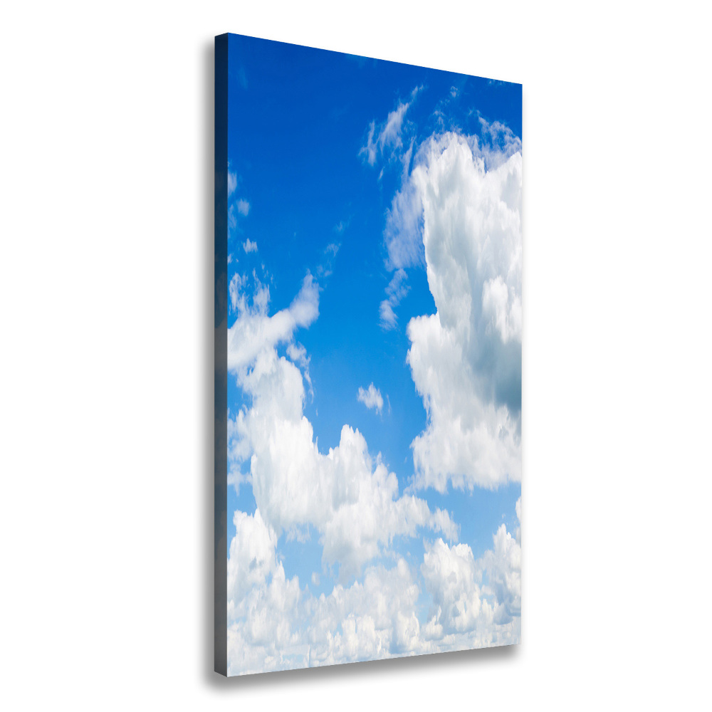 Canvas print Clouds in the sky