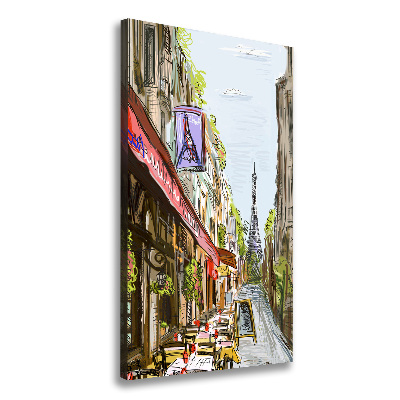 Large canvas wall art Eiffel Paris tower