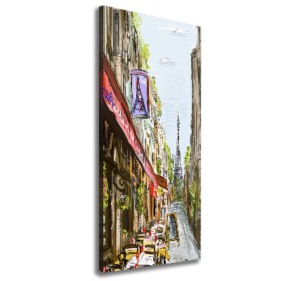 Large canvas wall art Eiffel Paris tower