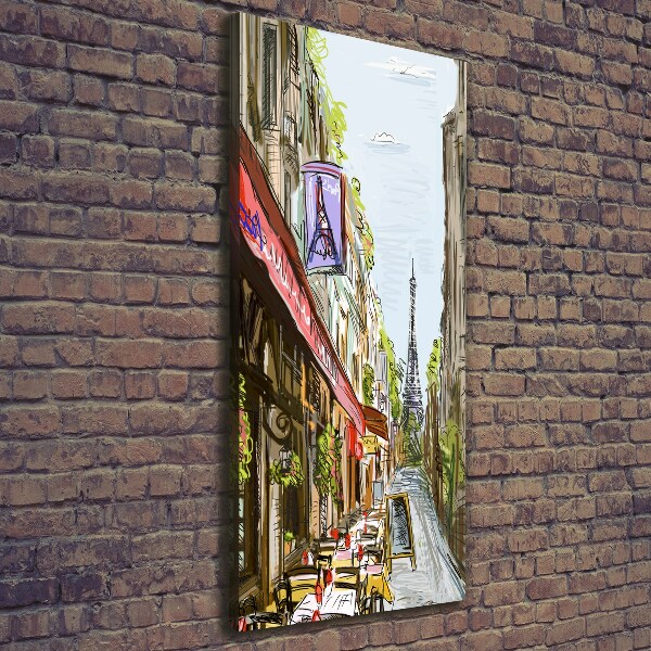 Large canvas wall art Eiffel Paris tower