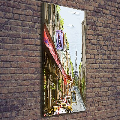 Large canvas wall art Eiffel Paris tower