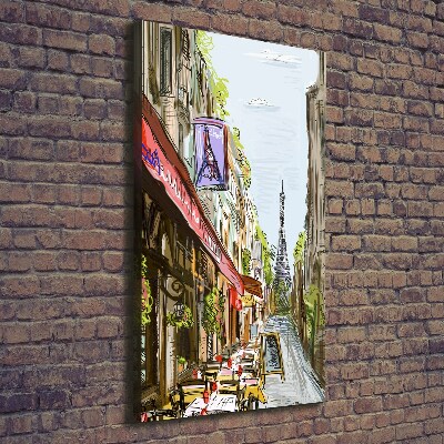 Large canvas wall art Eiffel Paris tower