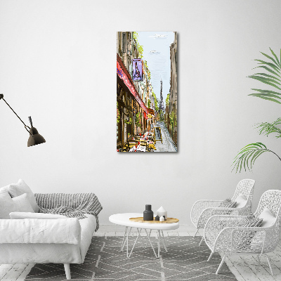 Large canvas wall art Eiffel Paris tower