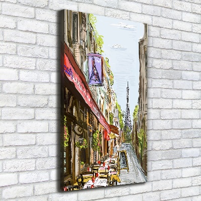 Large canvas wall art Eiffel Paris tower