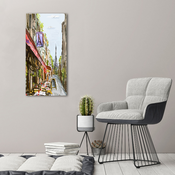 Large canvas wall art Eiffel Paris tower