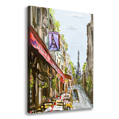 Large canvas wall art Eiffel Paris tower