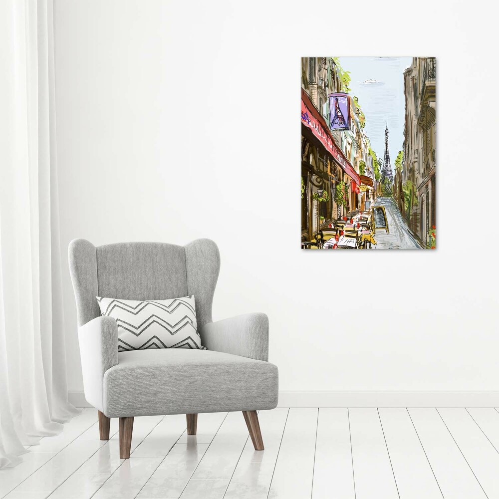 Large canvas wall art Eiffel Paris tower