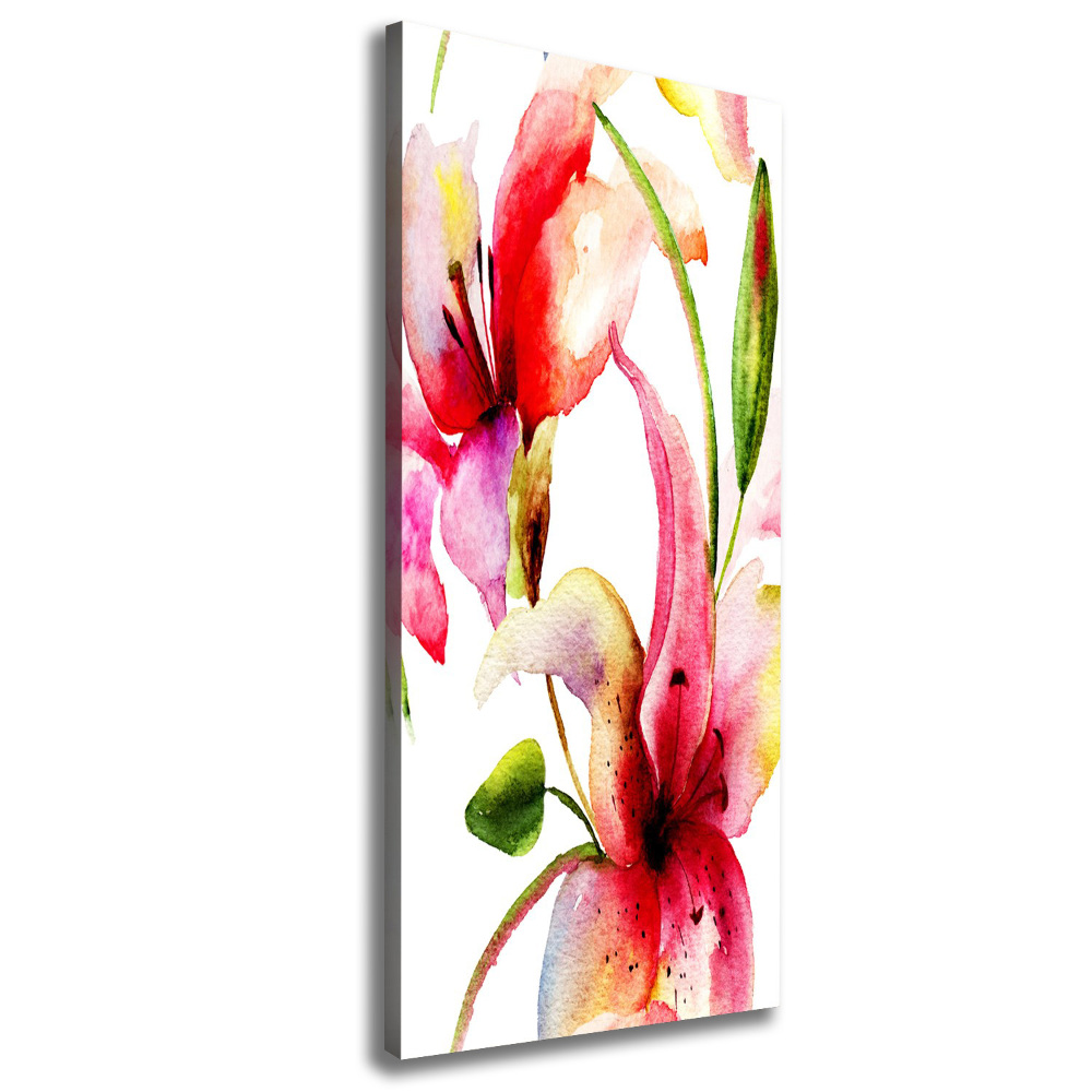 Canvas wall art Lilia flowers