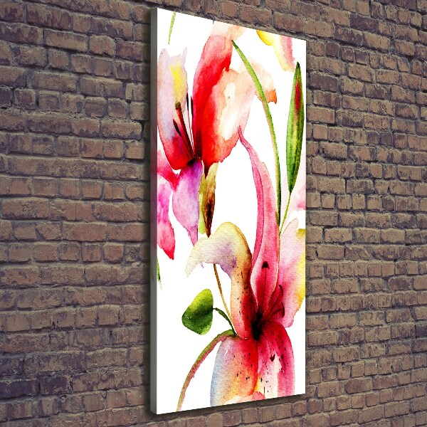 Canvas wall art Lilia flowers