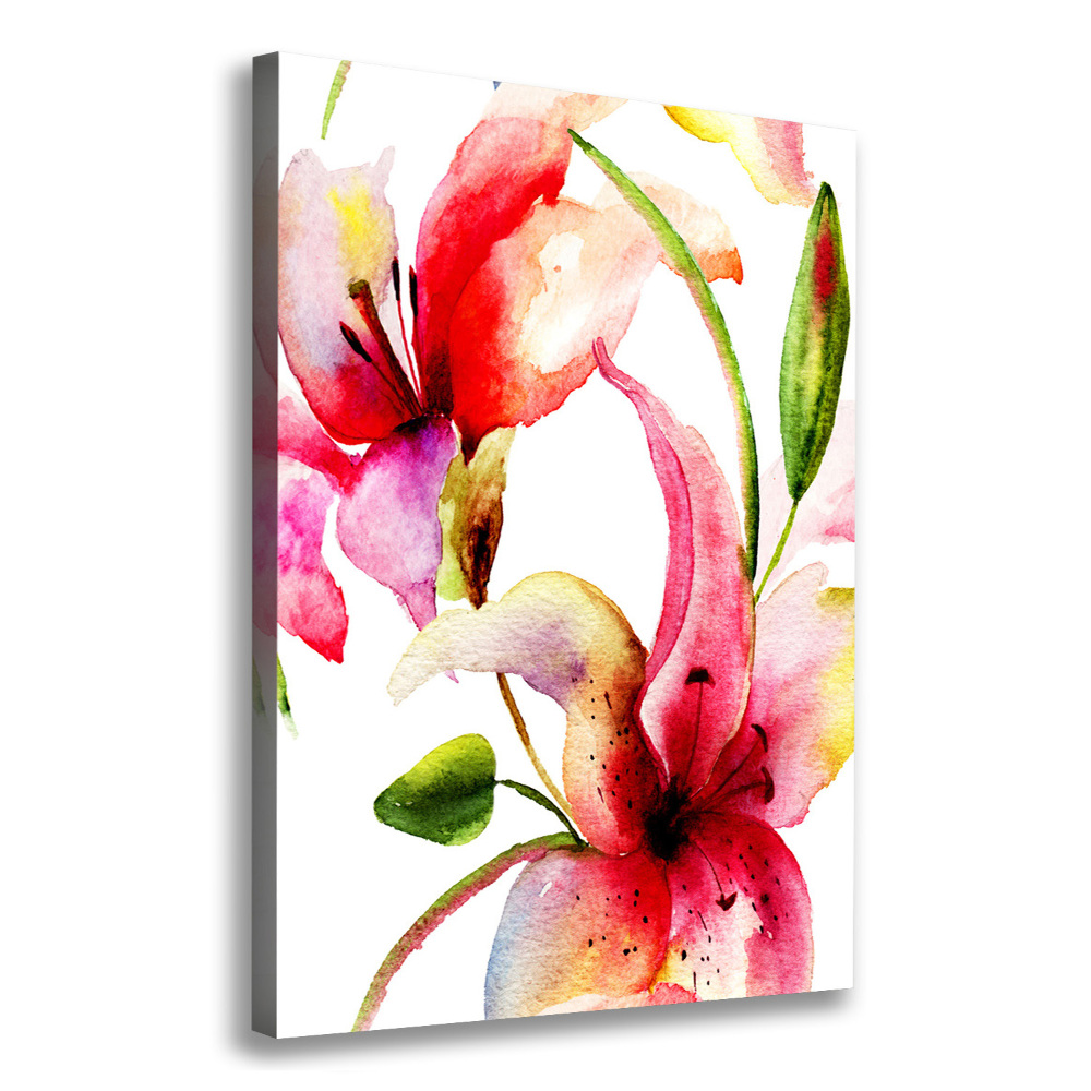 Canvas wall art Lilia flowers