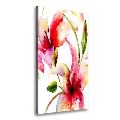 Canvas wall art Lilia flowers