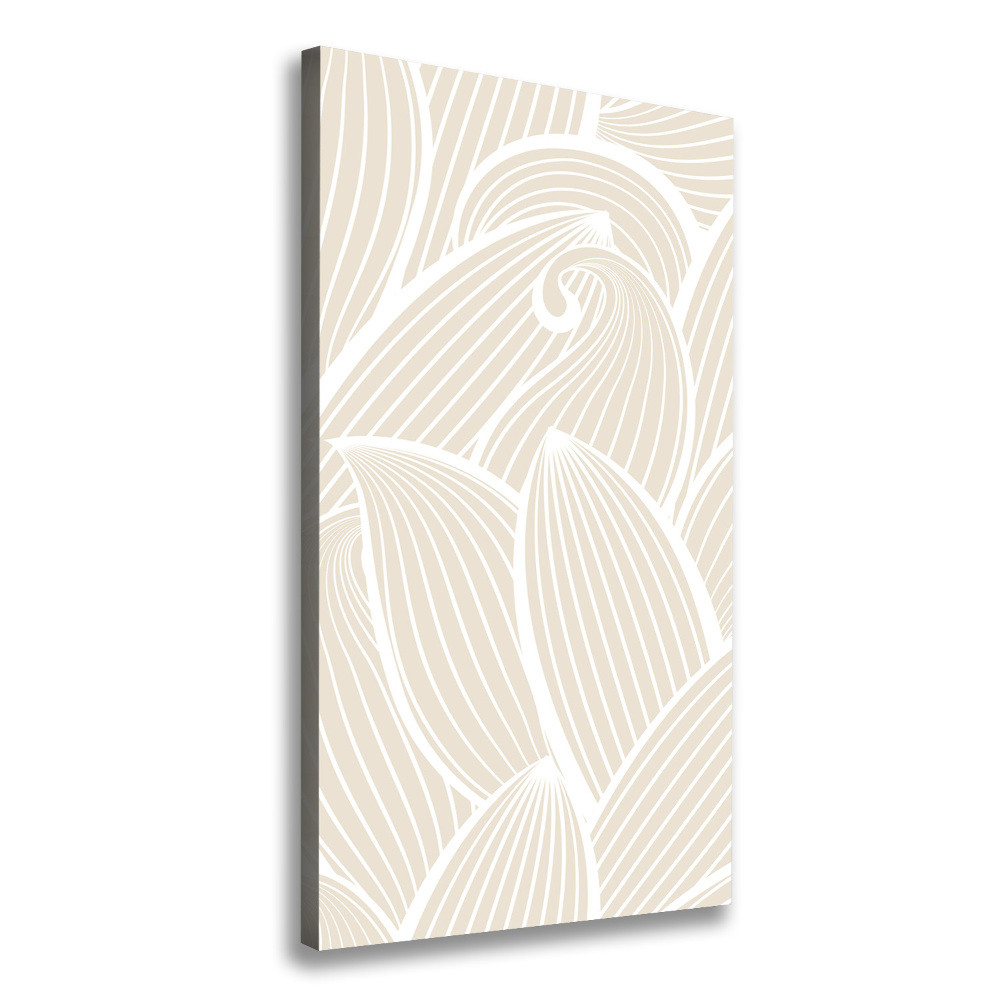 Canvas wall art Petals of flowers