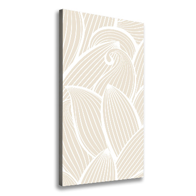 Canvas wall art Petals of flowers