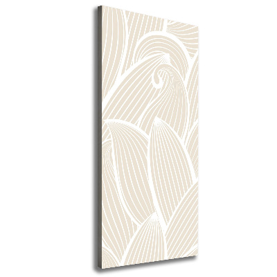 Canvas wall art Petals of flowers