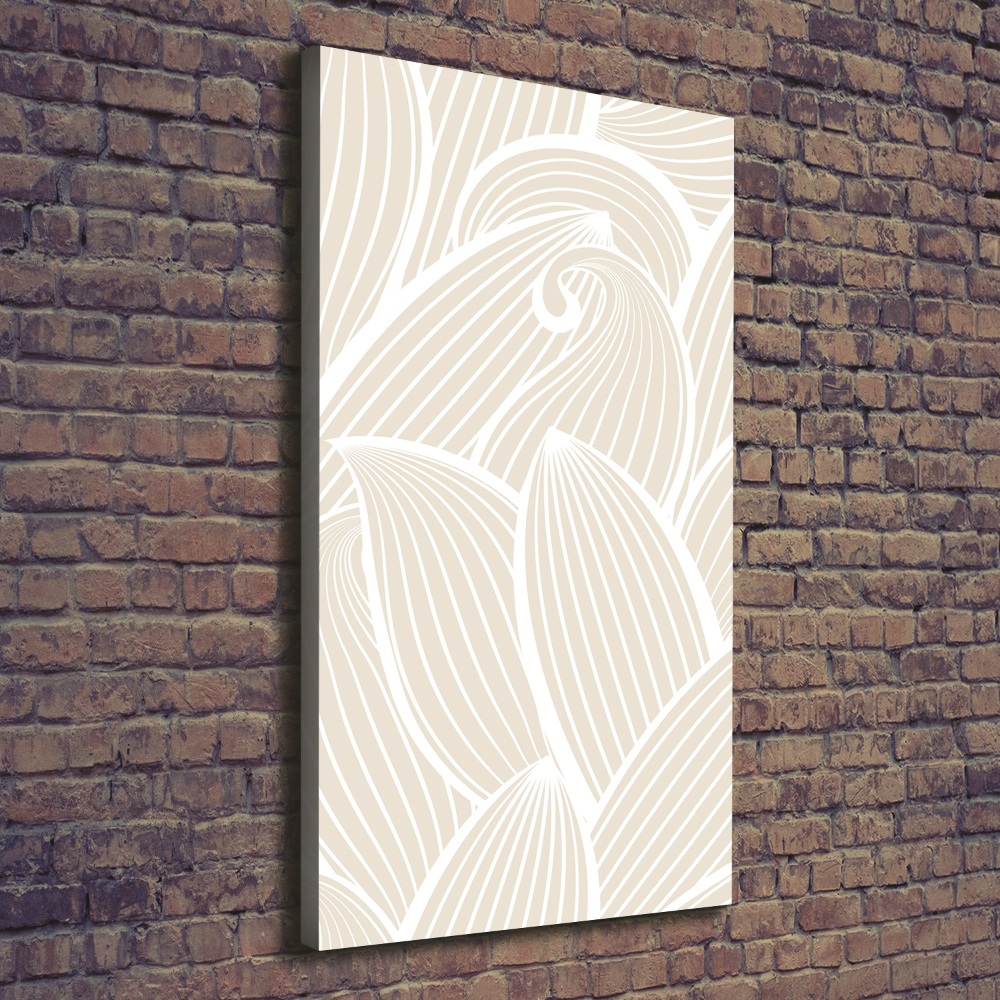 Canvas wall art Petals of flowers