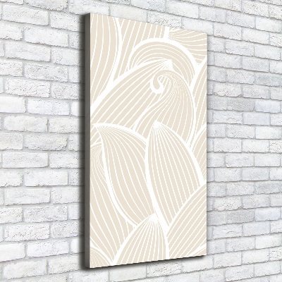 Canvas wall art Petals of flowers