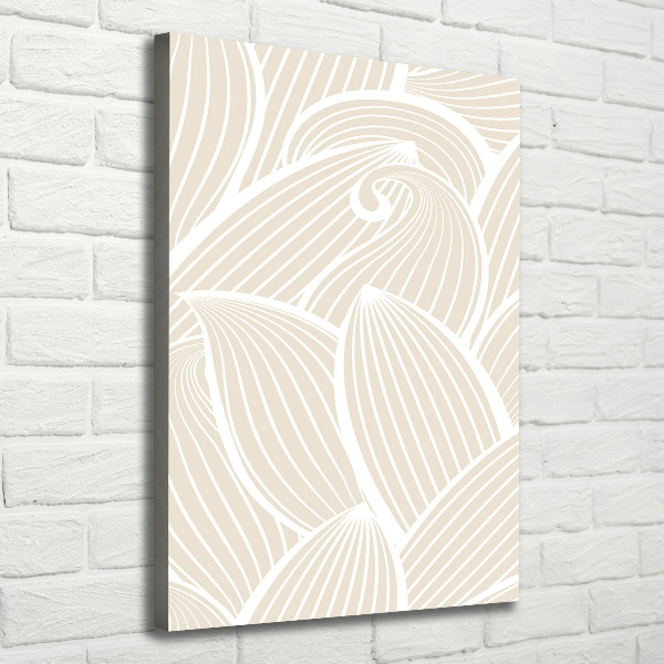 Canvas wall art Petals of flowers