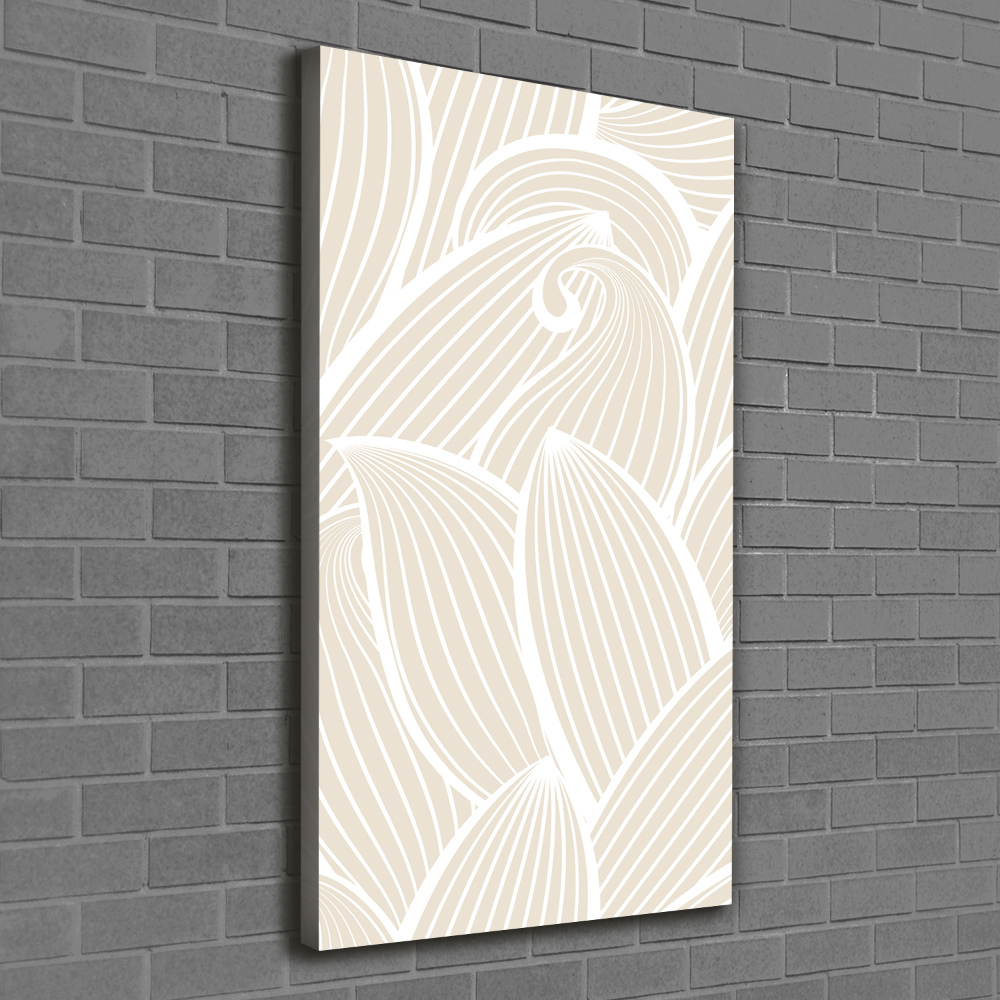 Canvas wall art Petals of flowers