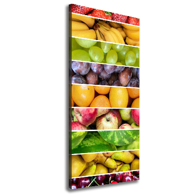 Canvas wall art Colorful fruit