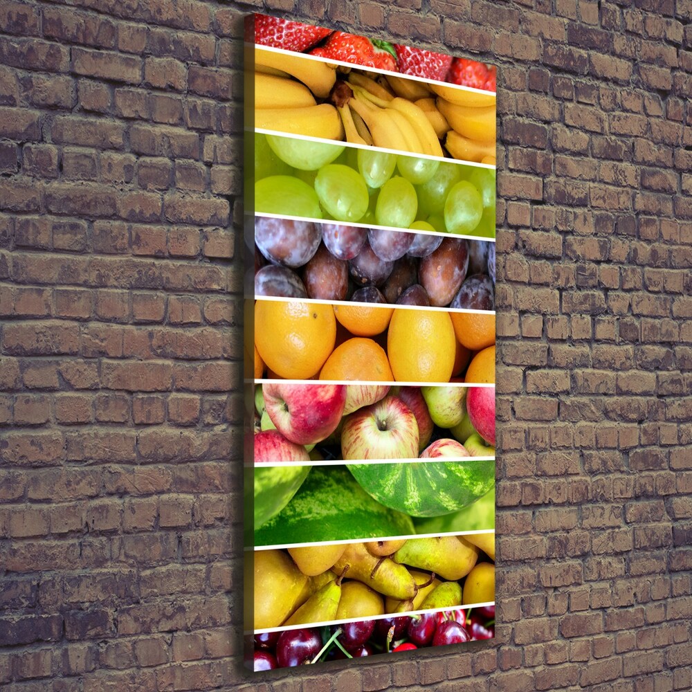 Canvas wall art Colorful fruit